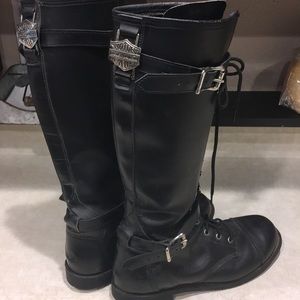 Harley Davidson leather boots